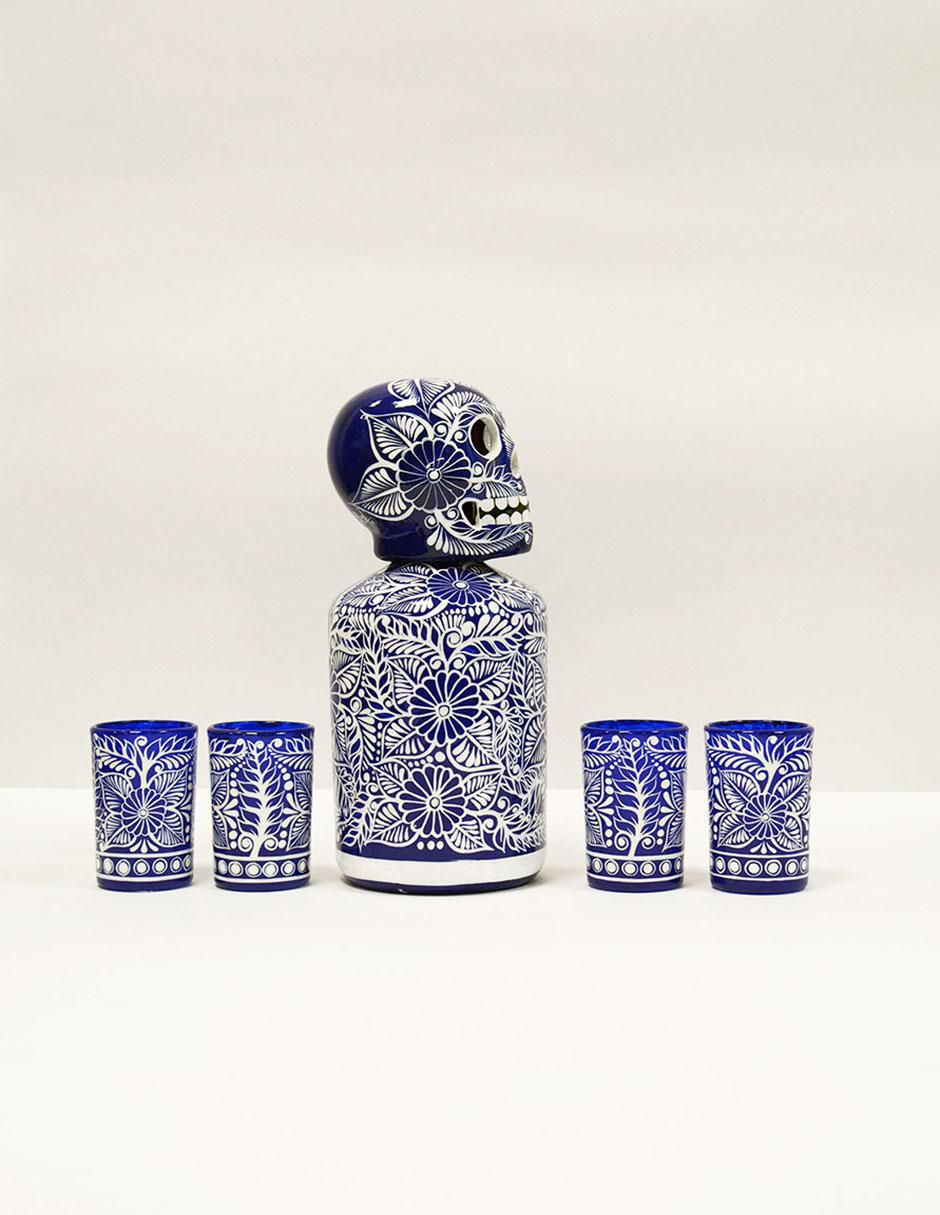 Licorera Mezcal forma irregular 3
