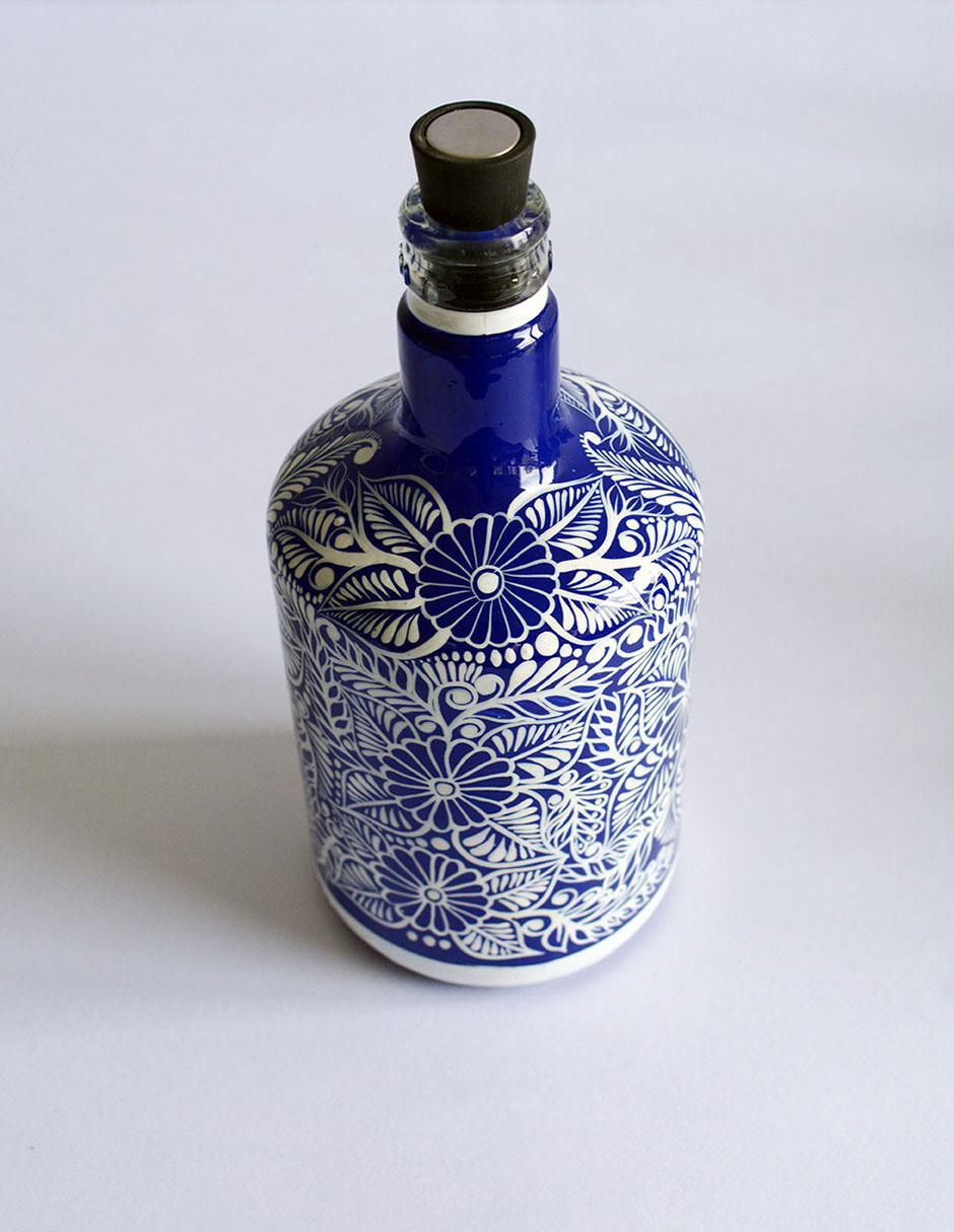 Licorera Mezcal forma irregular 5