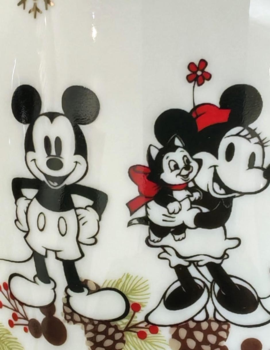 Taza americana Mickey & Minnie Disney Navidad 4