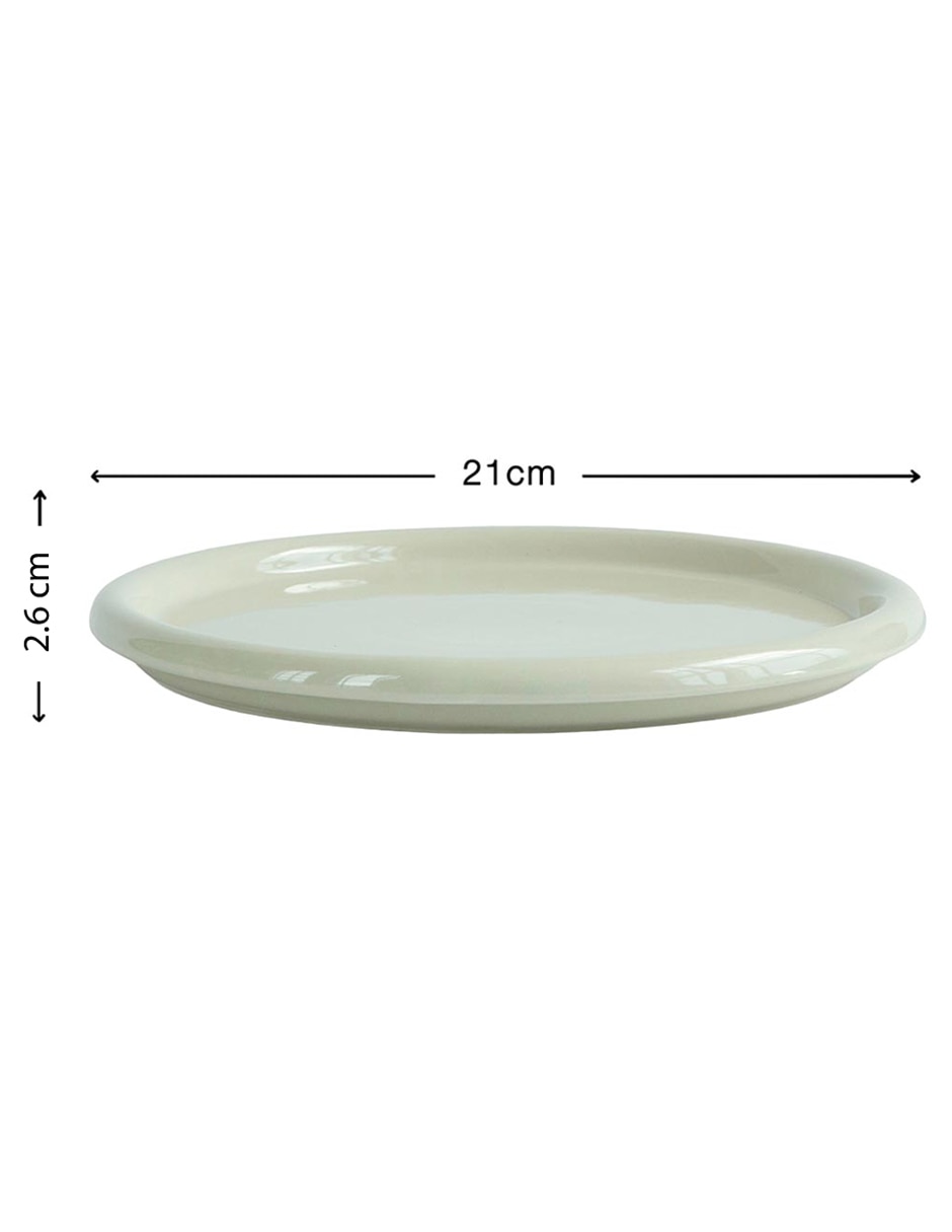 Plato ensalada de stoneware 4