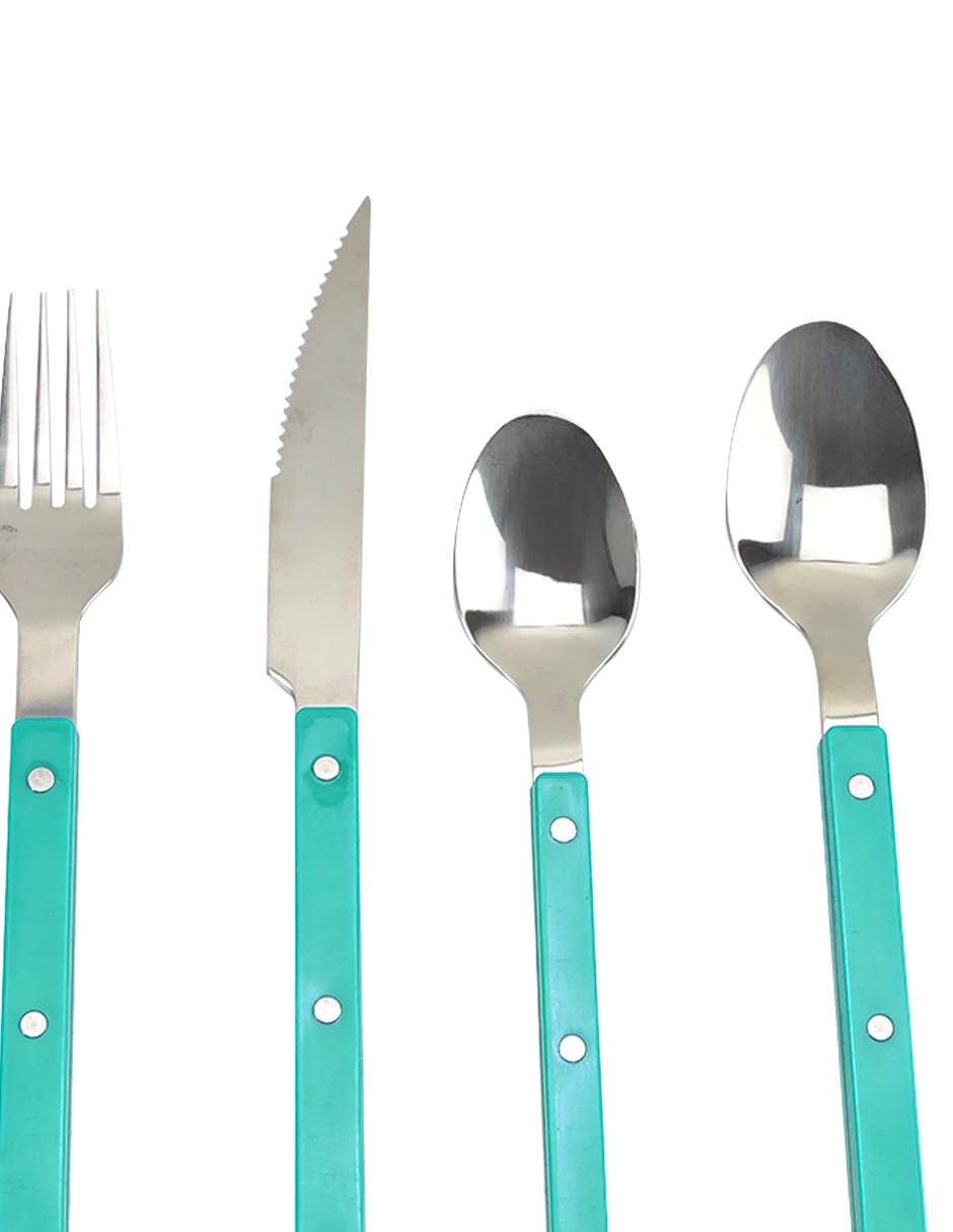 Set cubiertos Ithaca de acero inoxidable 16 piezas 3