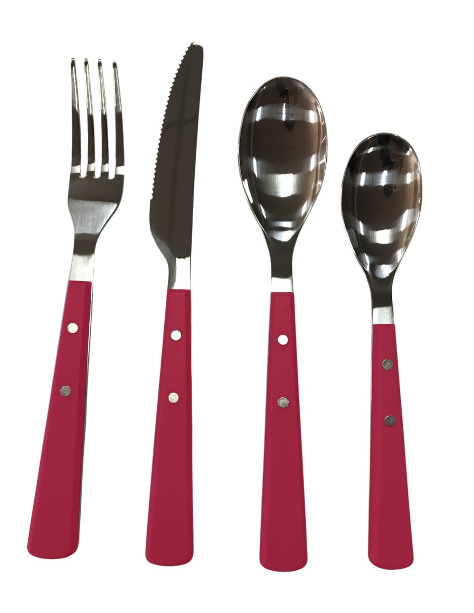 Set cubiertos Remi de acero inoxidable 16 piezas