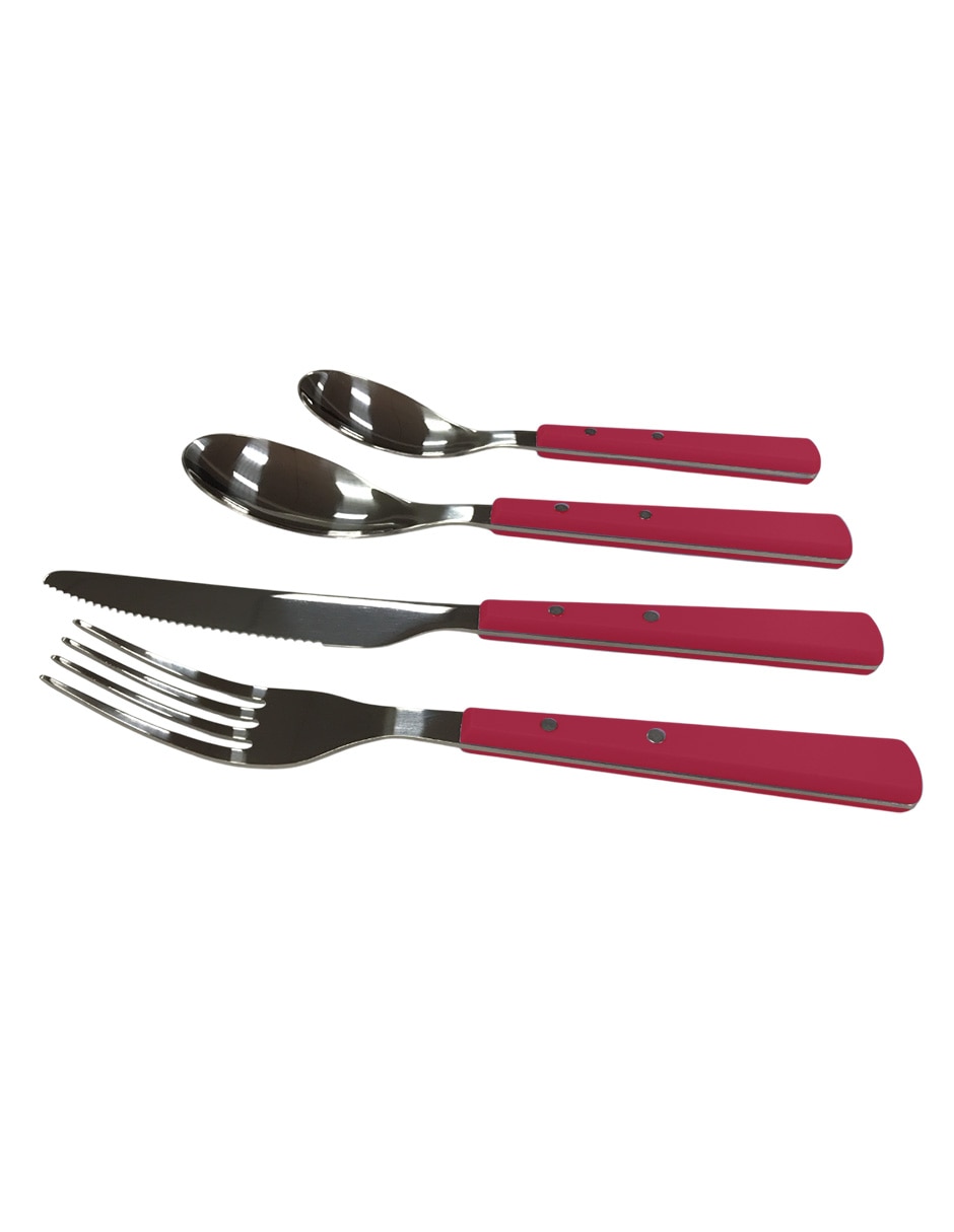 Set cubiertos Remi de acero inoxidable 16 piezas 4