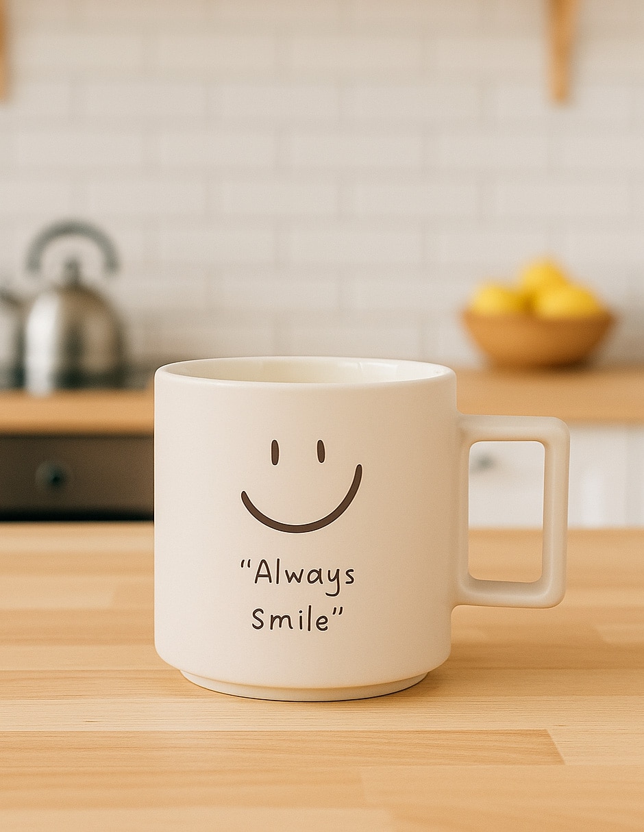 Taza Latte Happy 5