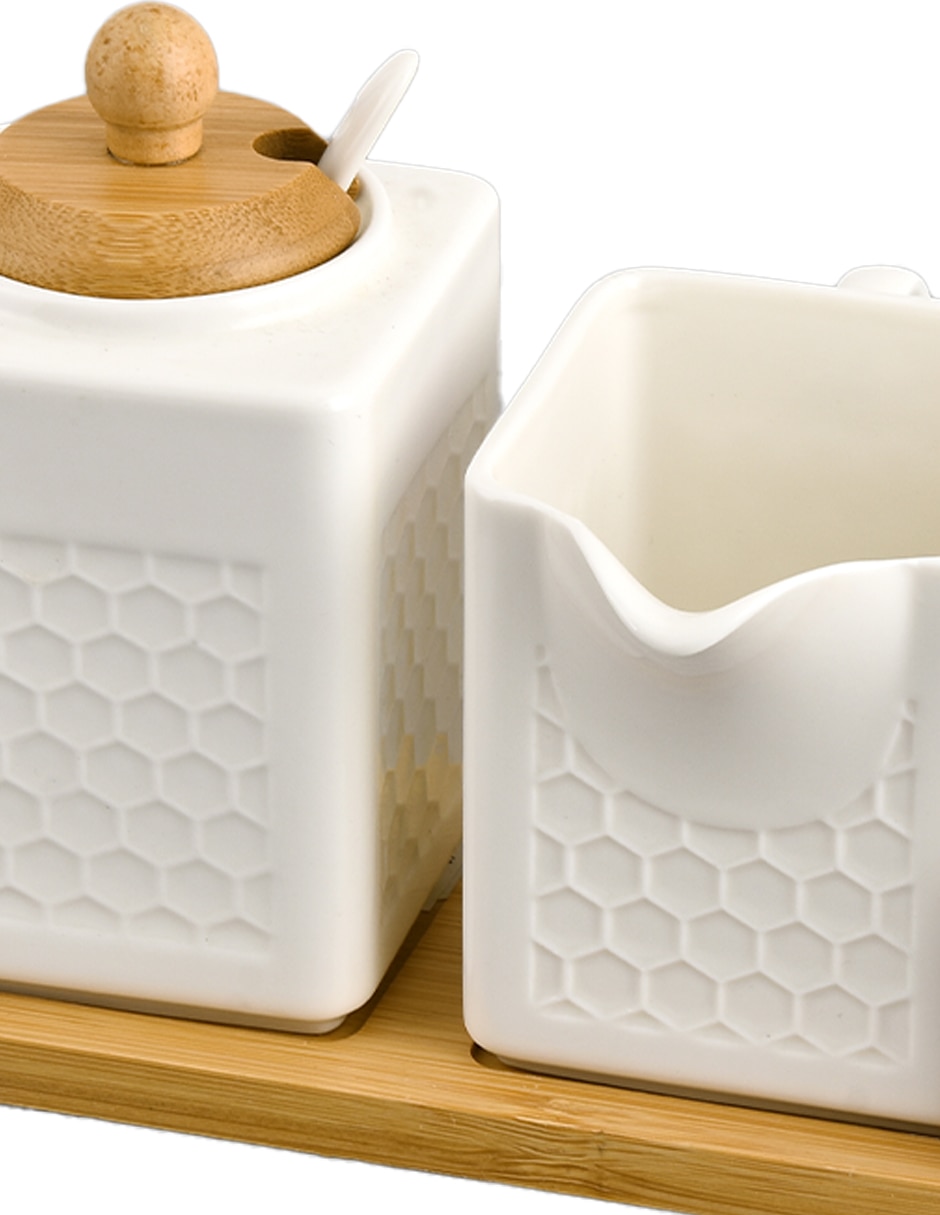 Set azucarera Mambu de porcelana 2