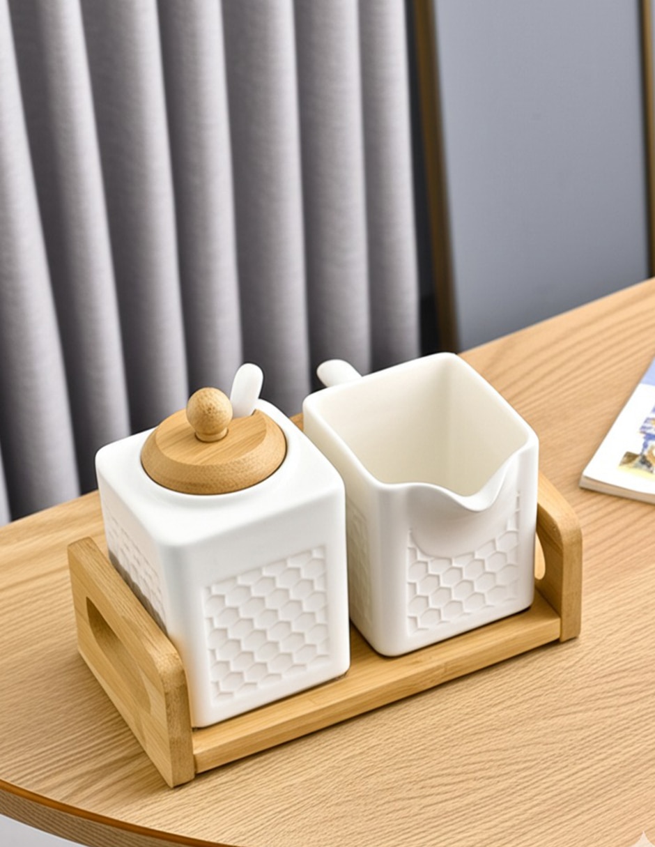 Set azucarera Mambu de porcelana 3