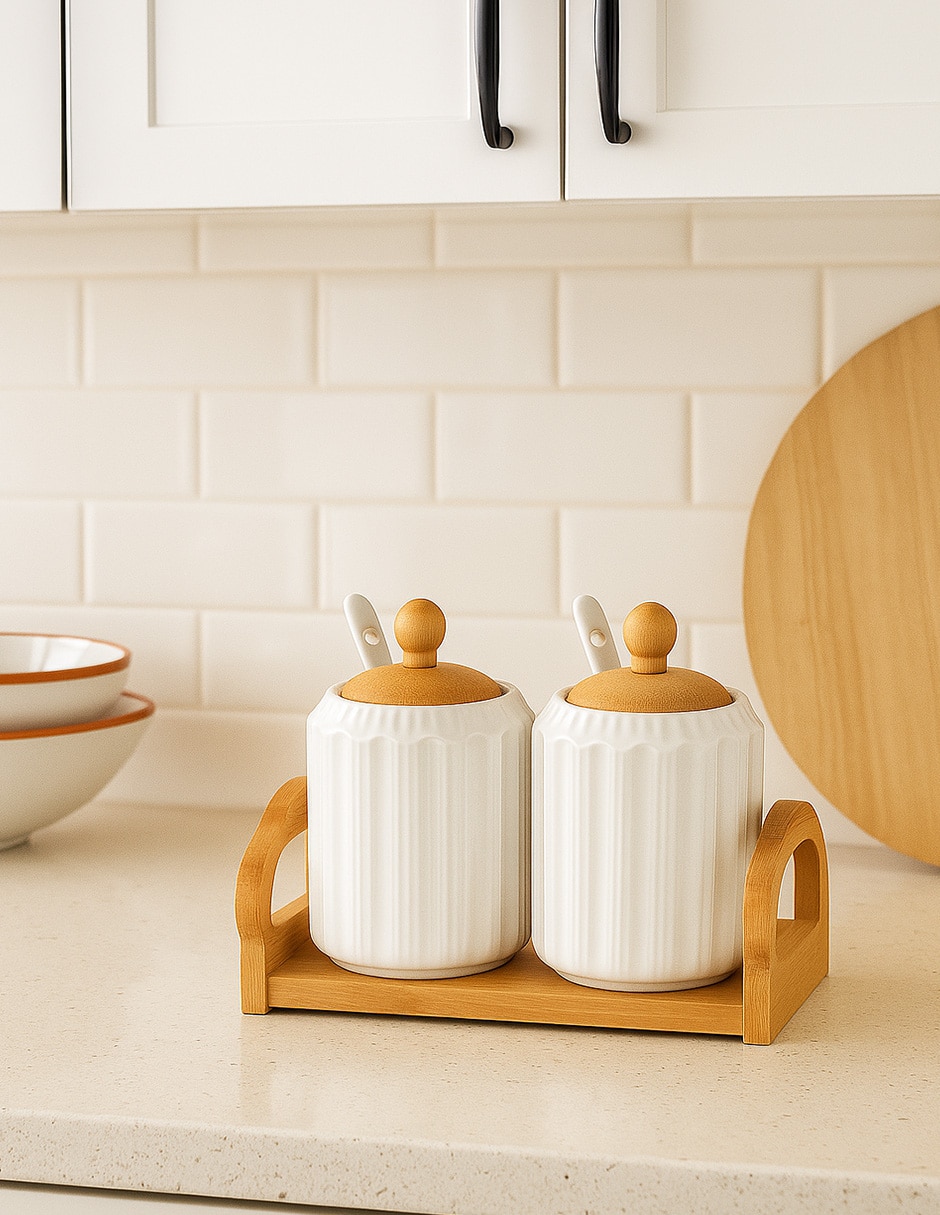 Set azucarera de porcelana 3