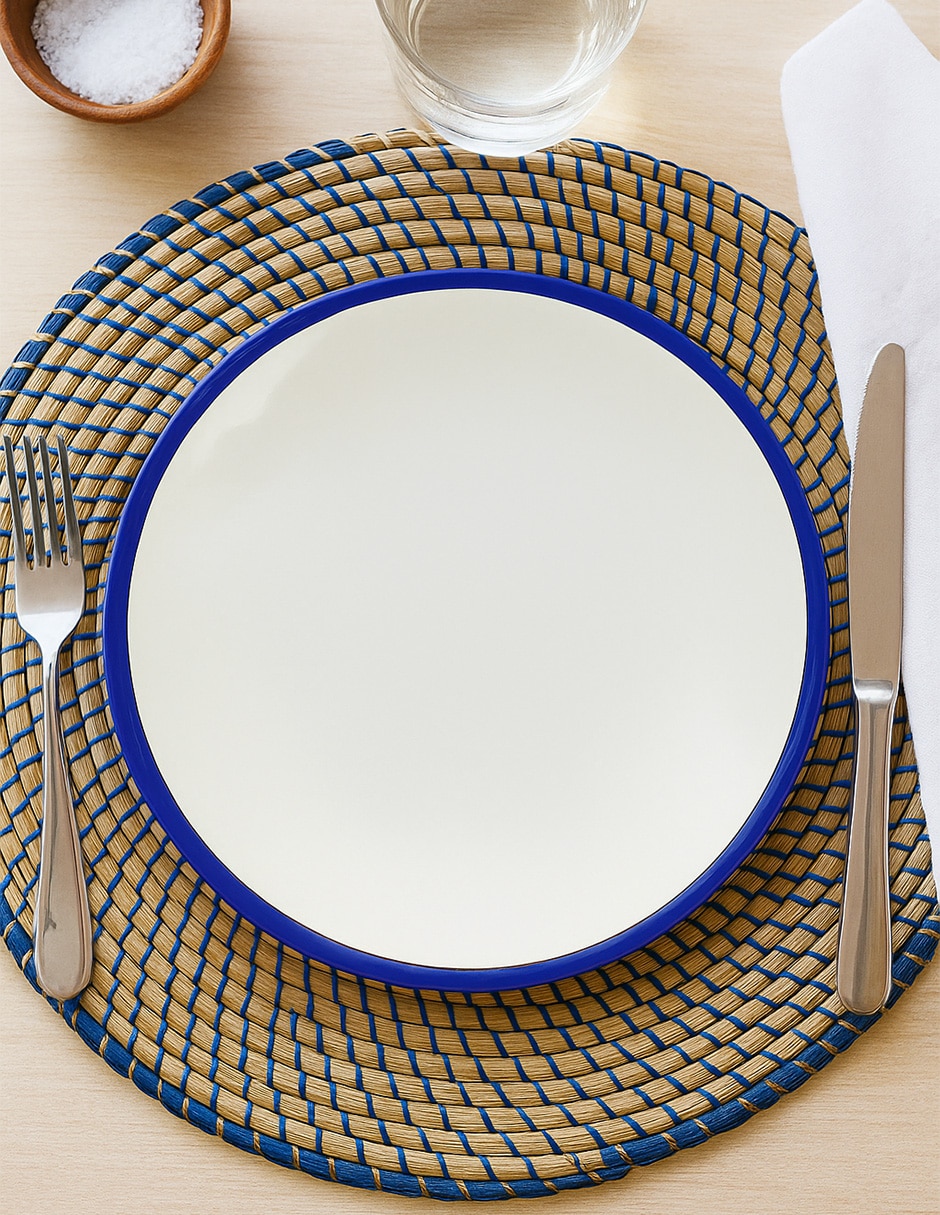 Plato trinche LEEDS de stoneware 4