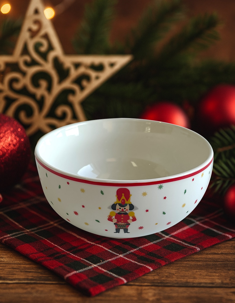 Bowl navideño de porcelana 2