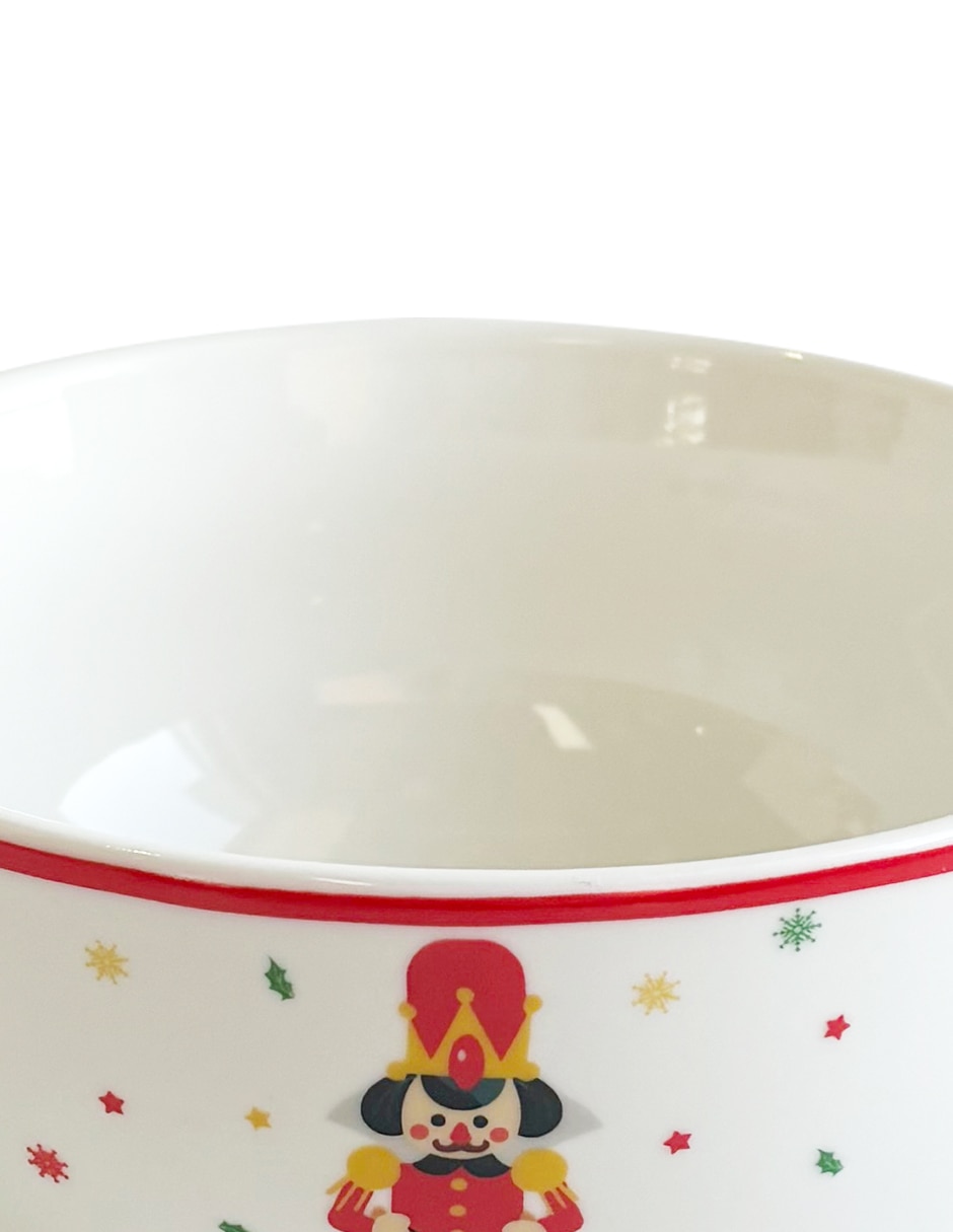 Bowl navideño de porcelana 4