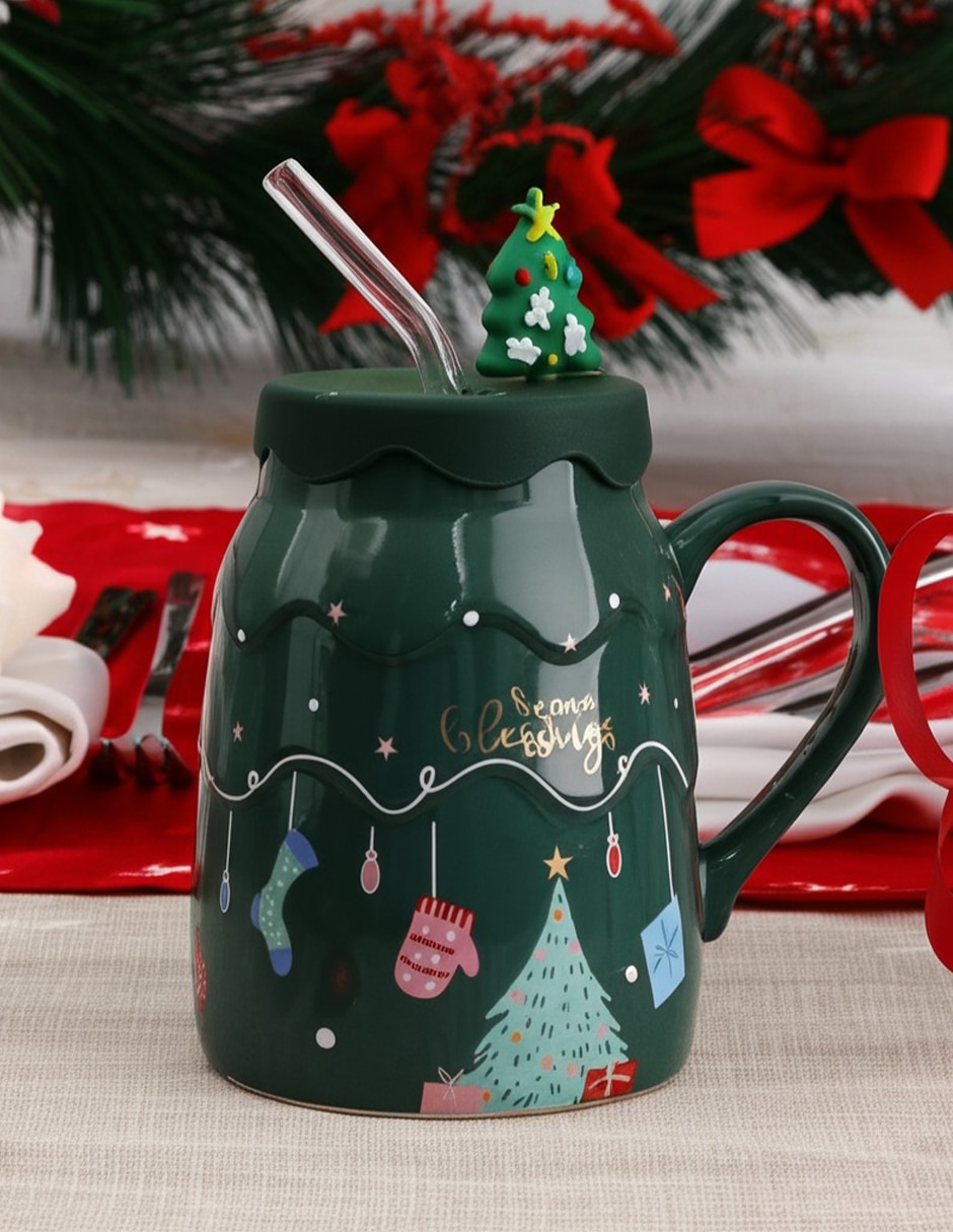 Taza latte Silent Night 5