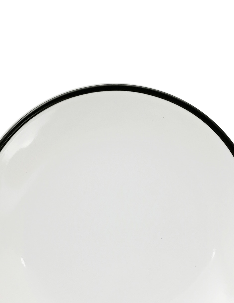 Plato postre PRESTON de stoneware 2