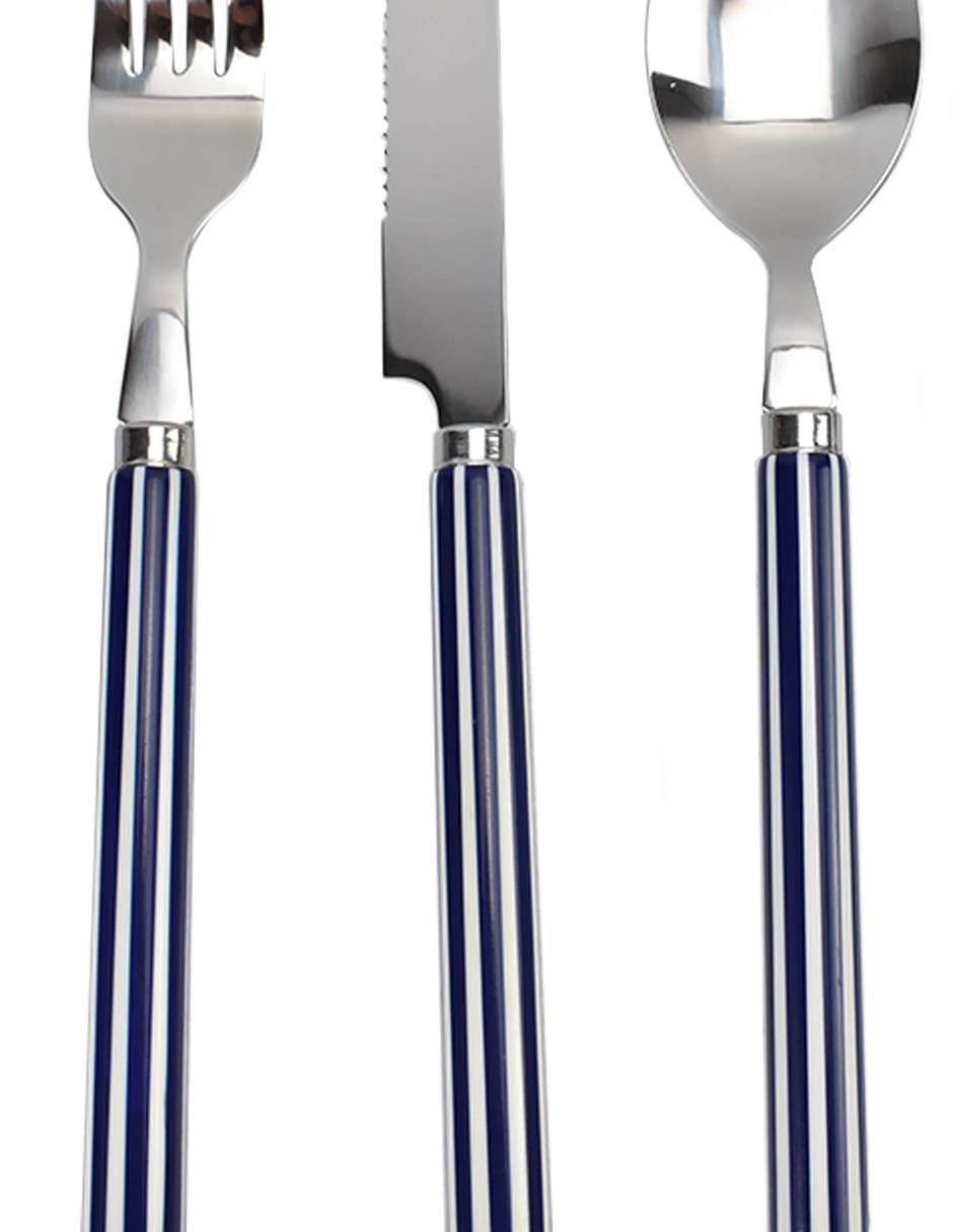 Set cubiertos Lugano de acero inoxidable 16 piezas 3