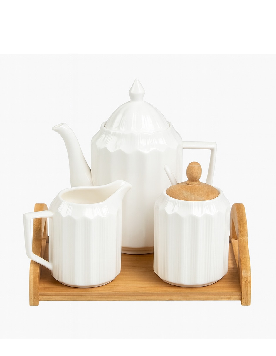 Set azucarera de porcelana
