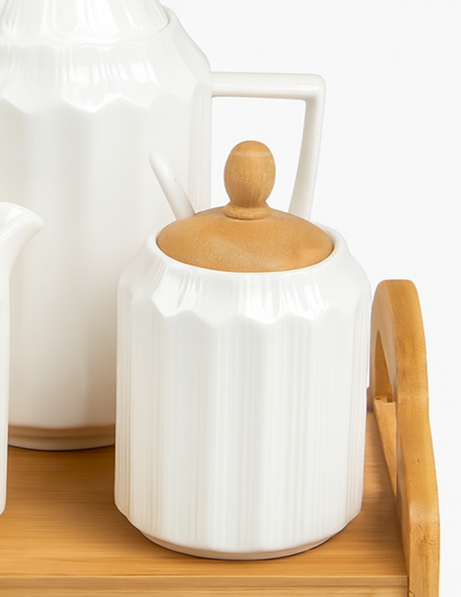 Set azucarera de porcelana 2