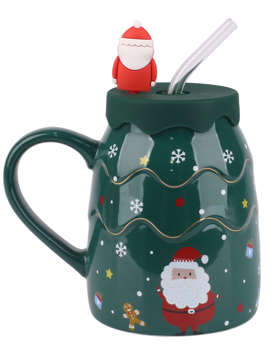 Taza navideña latte Silent Night 3