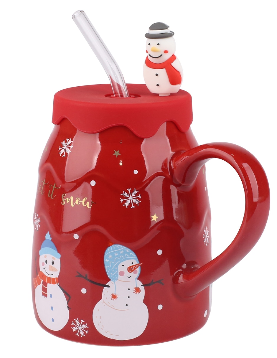 Taza navideña latte Silent Night 3