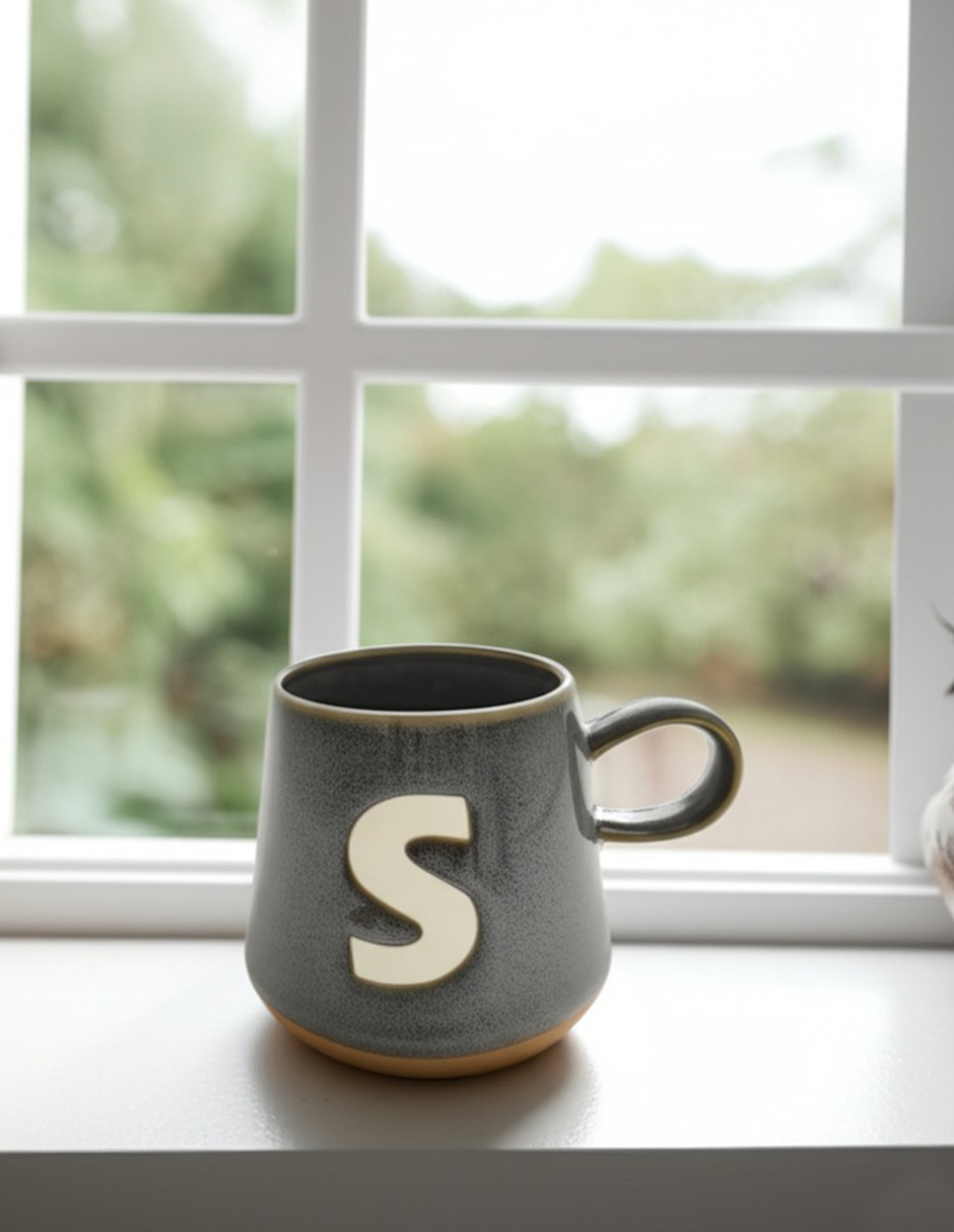 Taza americana letra S 9