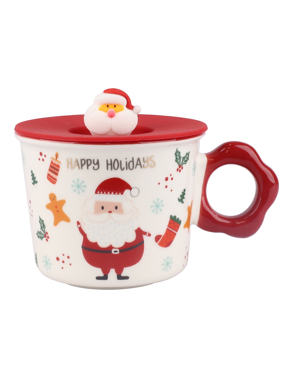 Taza navideña latte North Pole