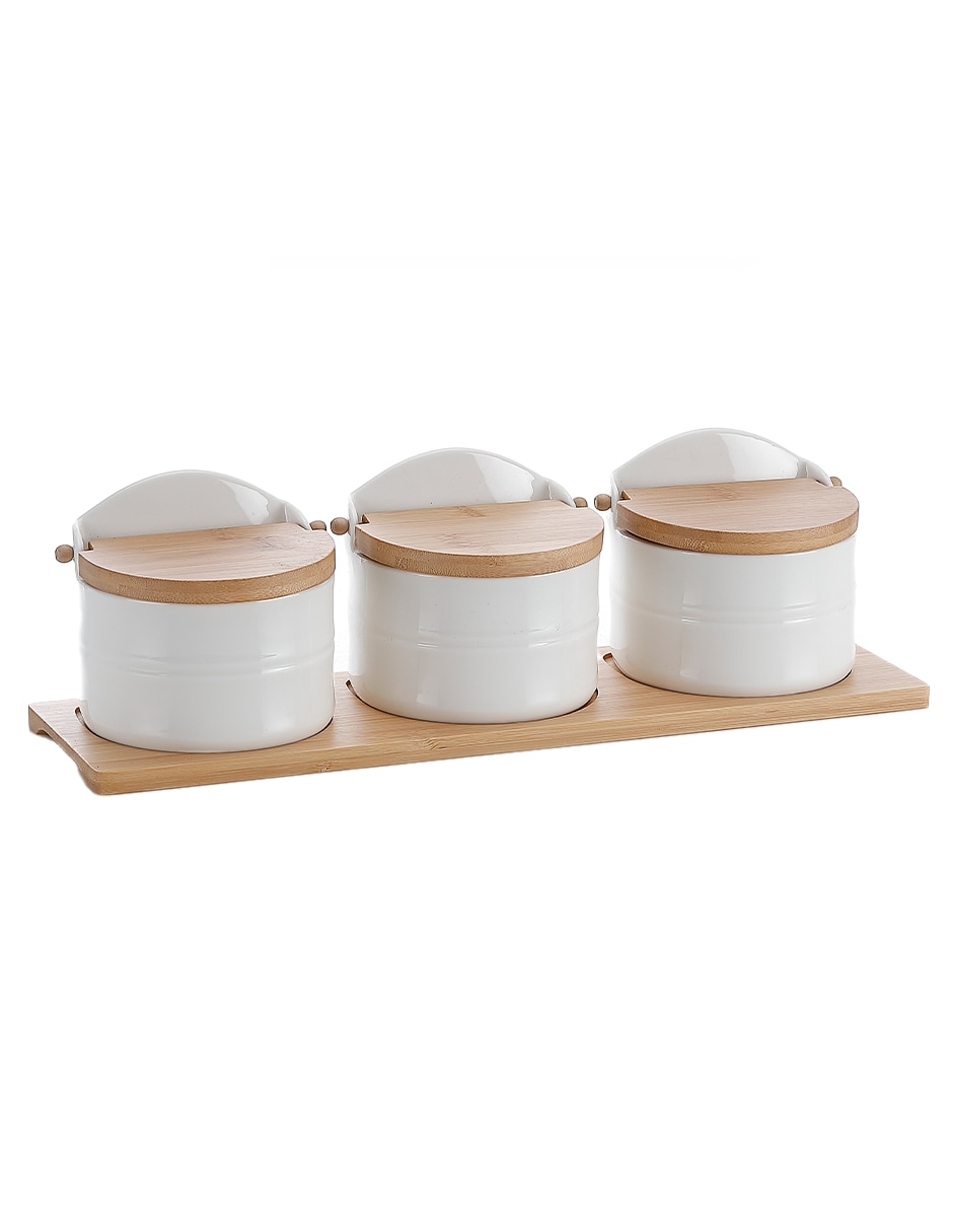 Set de especieros tradicional mambu