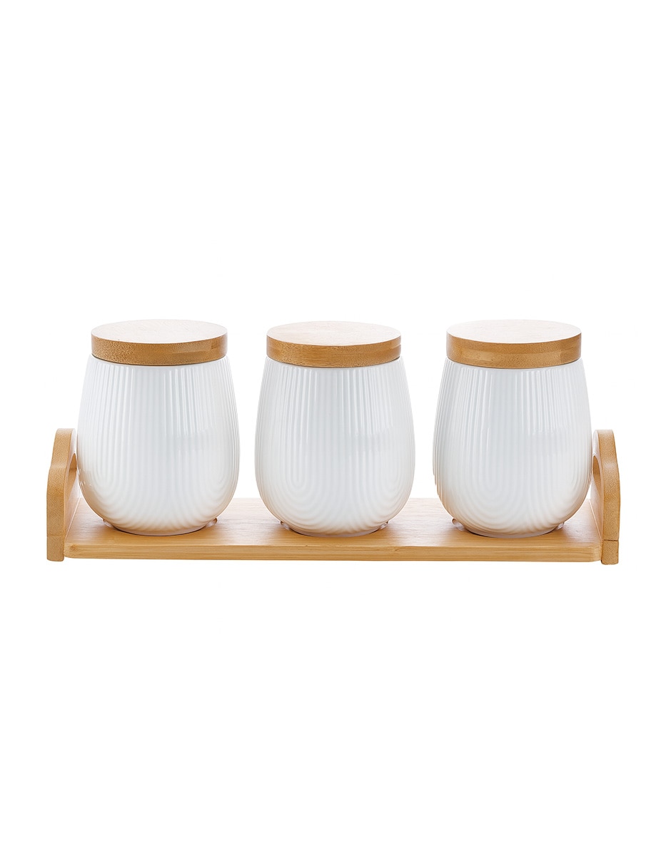 Set de especieros tradicional