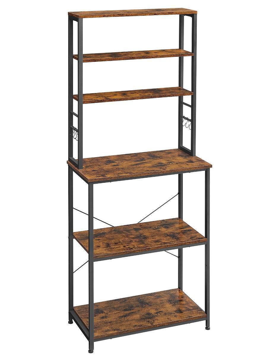 Estante de madera con metal Bellita MKKS019B01