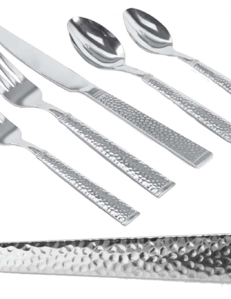 Set cubiertos de acero inoxidable 20 piezas 2