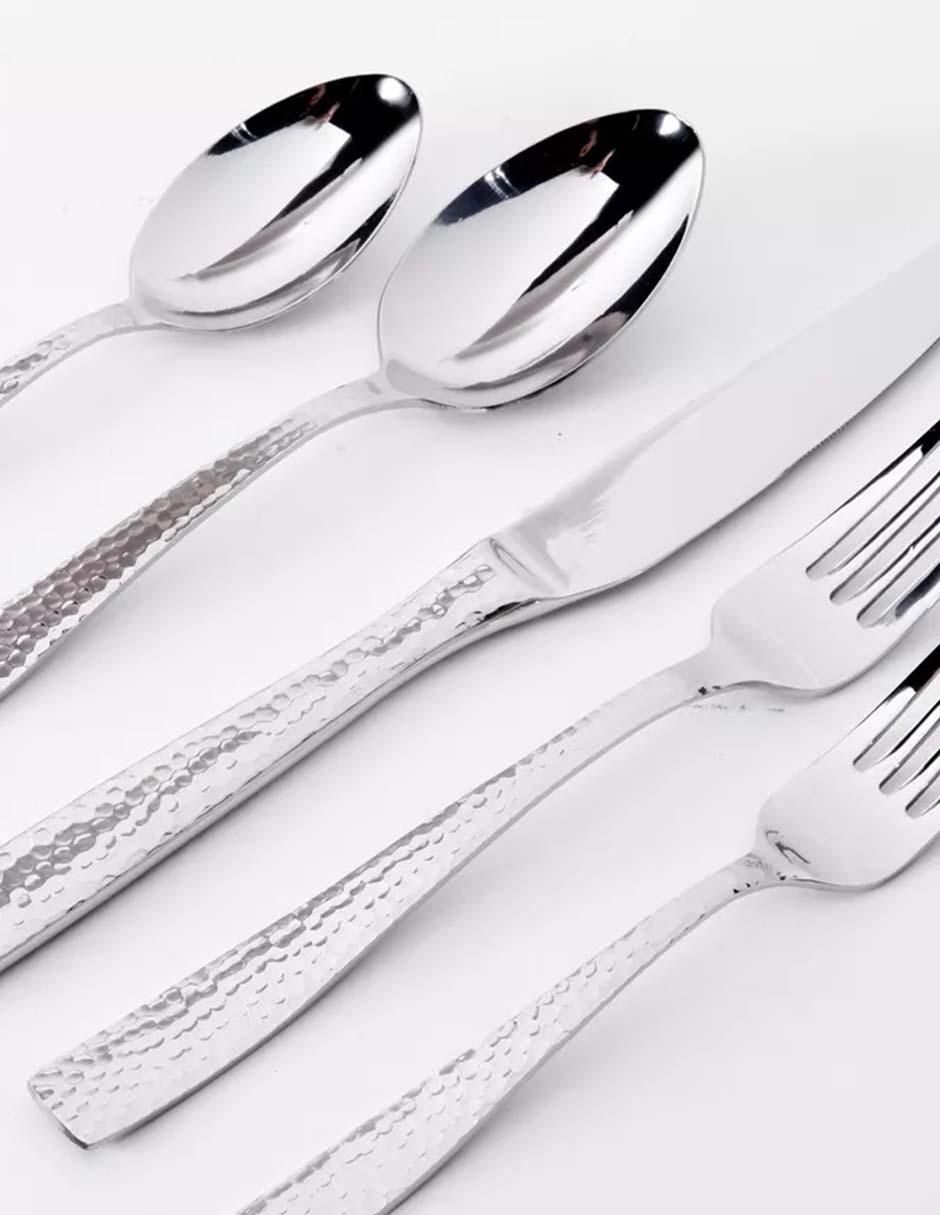 Set cubiertos de acero inoxidable 20 piezas 3