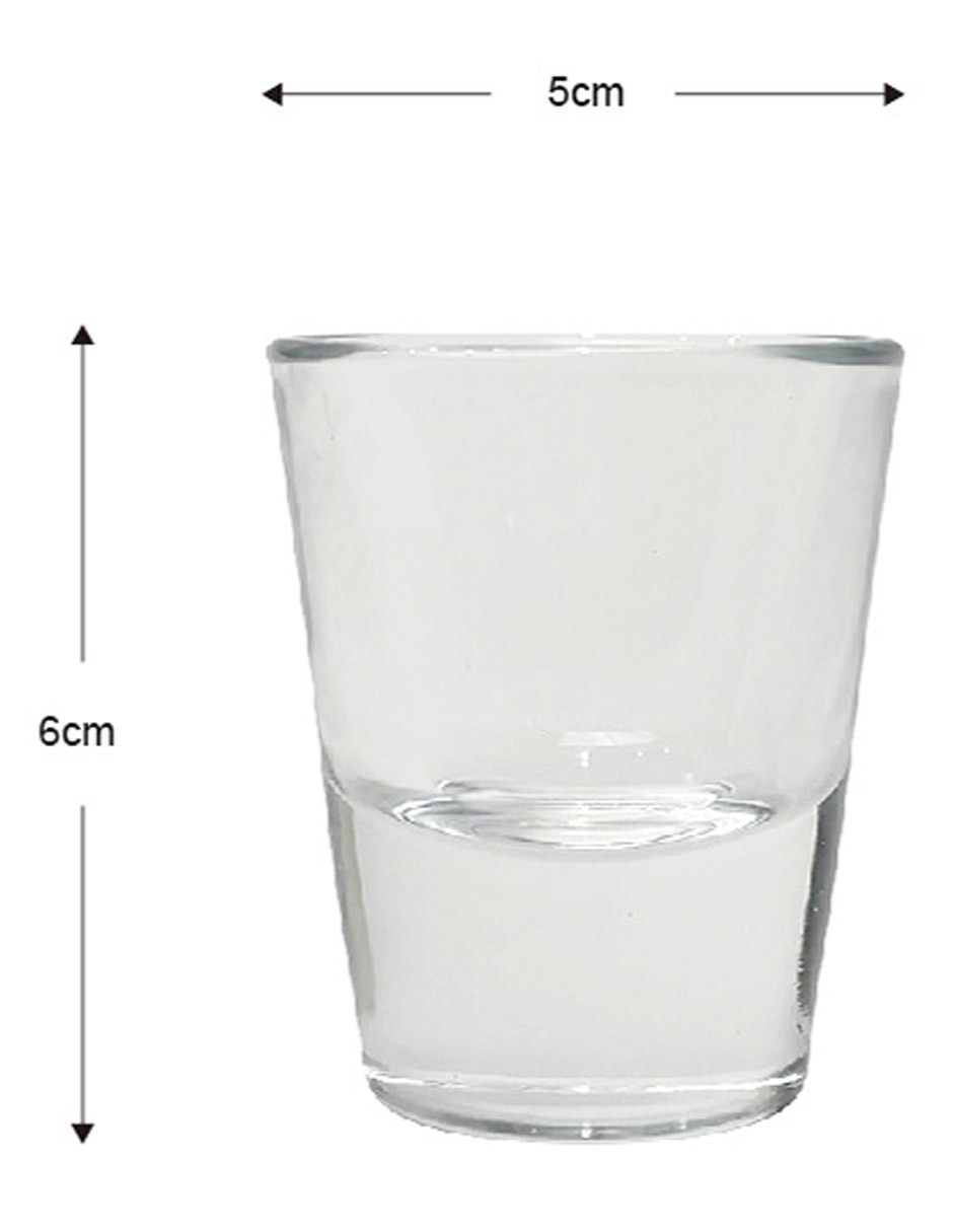 Vaso tequilero de vidrio 5