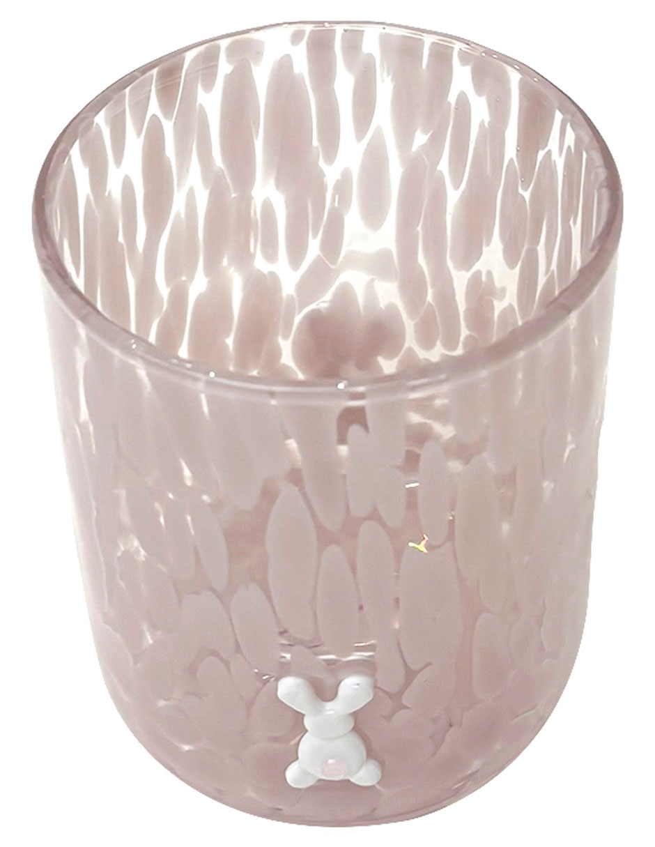 Vaso para agua Pascua de vidrio 2