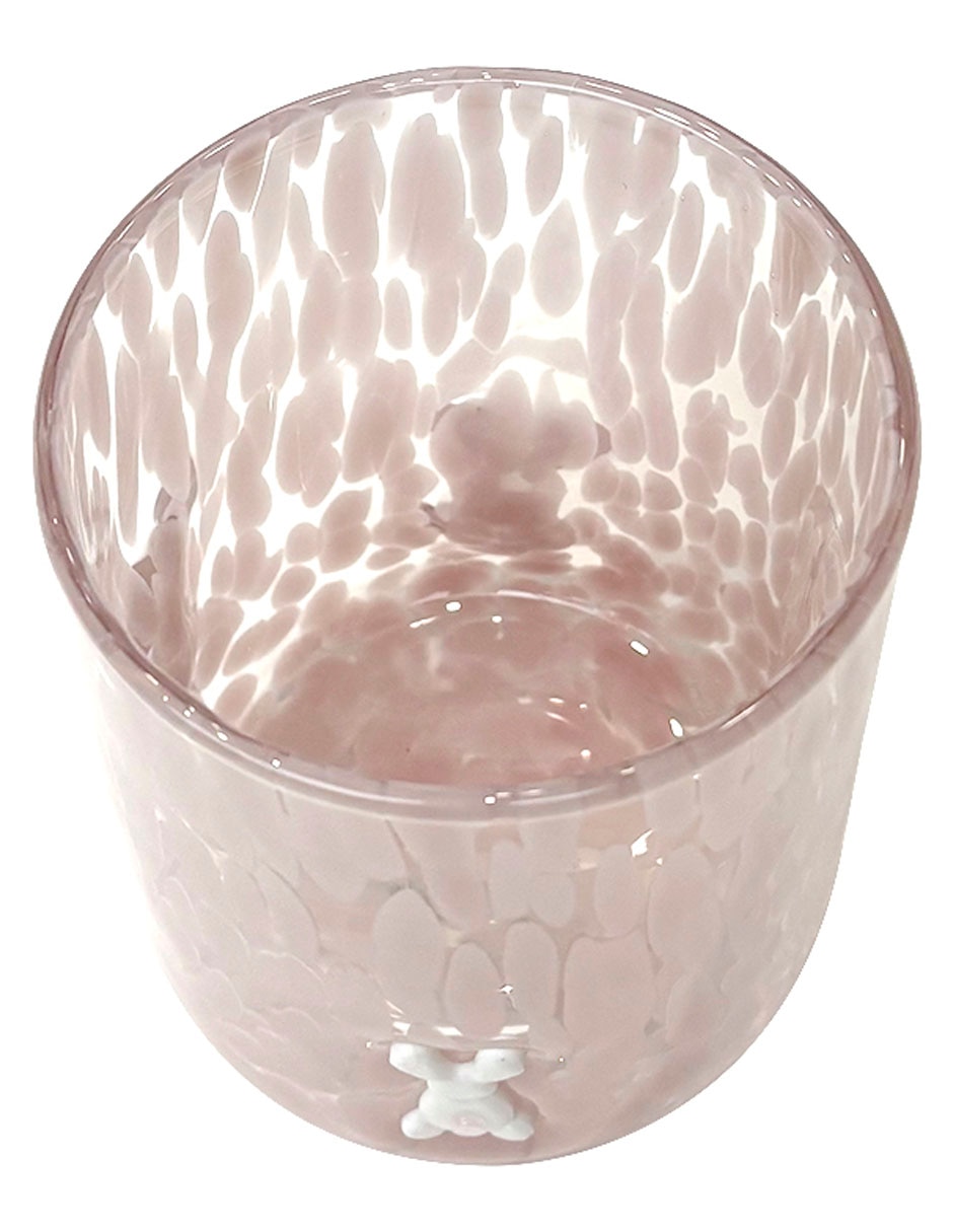 Vaso para agua Pascua de vidrio 3