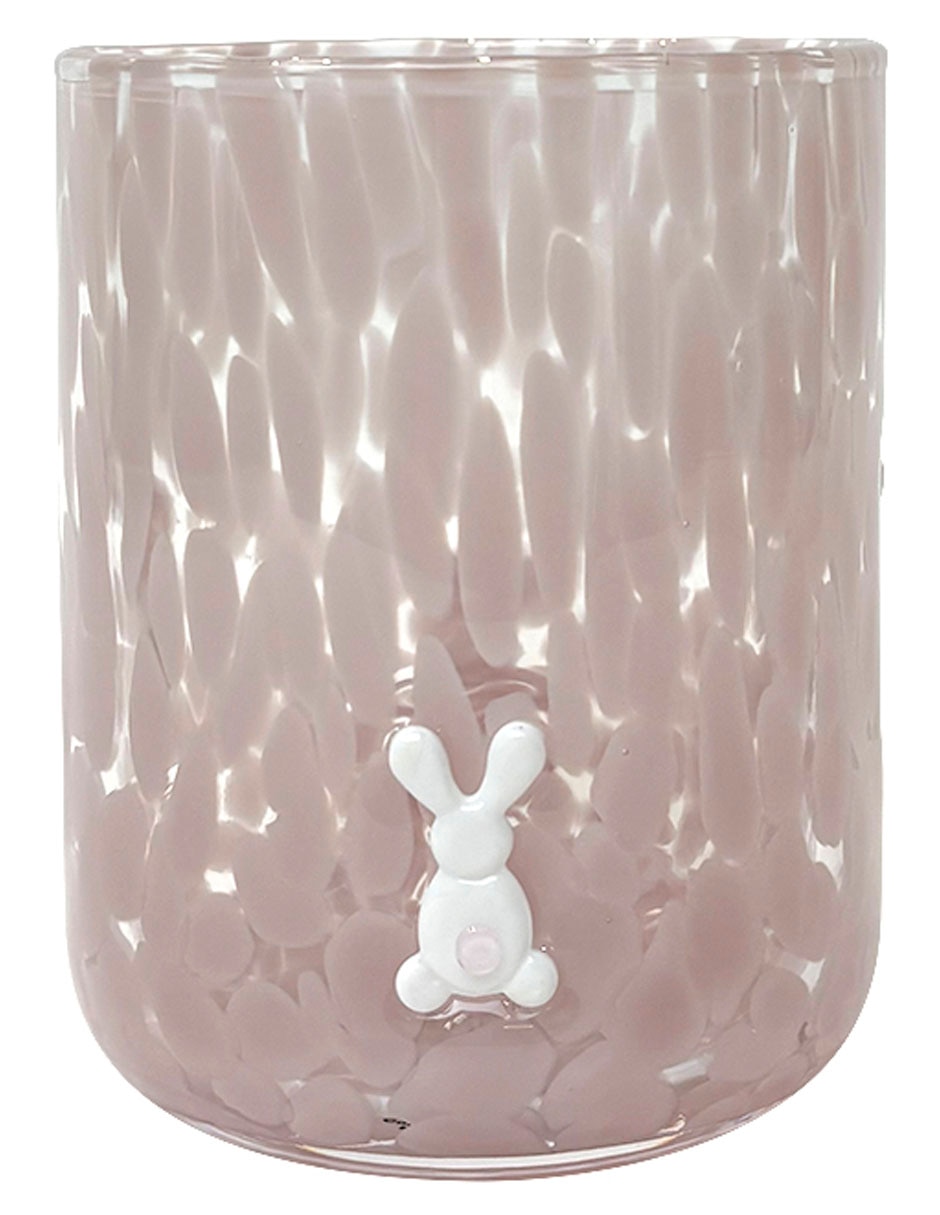 Vaso para agua Pascua de vidrio 4