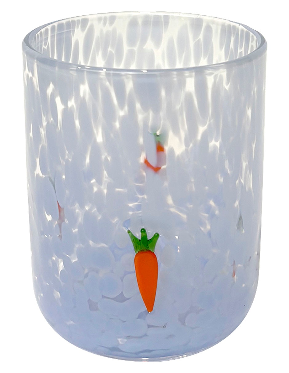 Vaso para agua de cristal