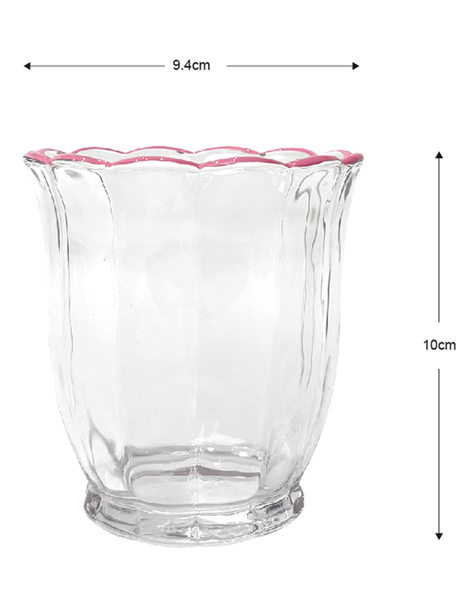 VASO 1 PZA PASCUA26, ROSA BLUEBELL & CO