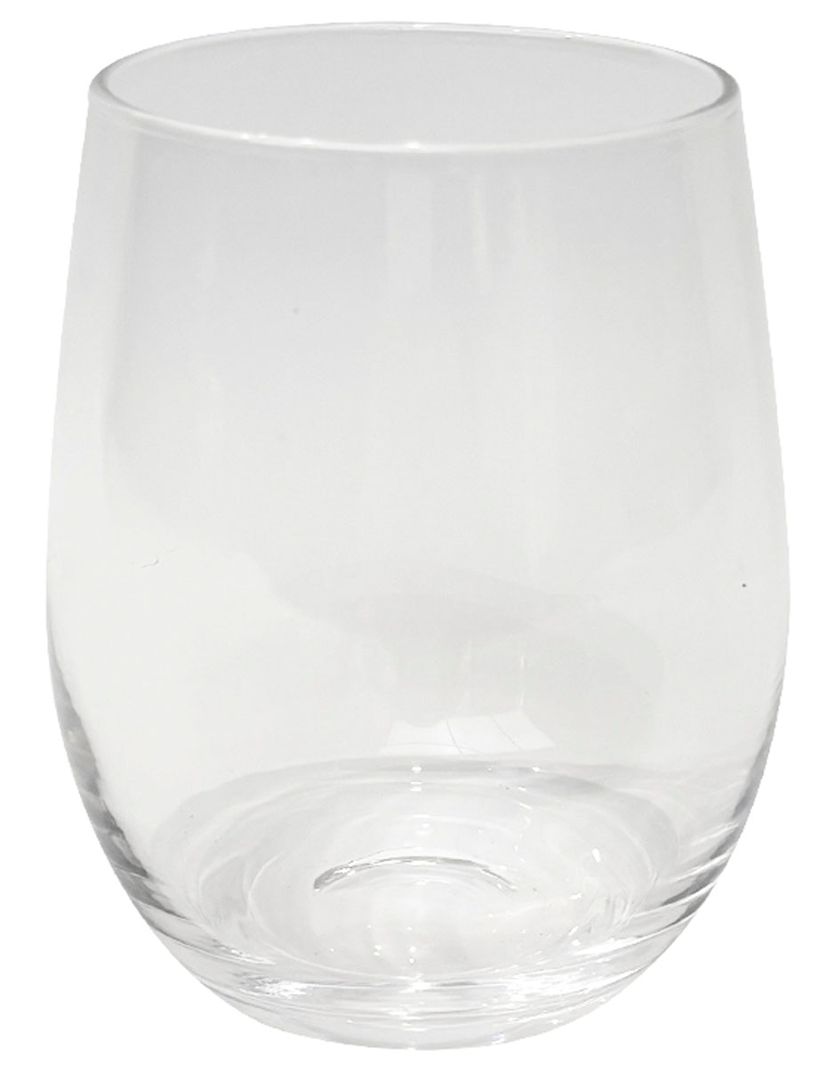 Vaso para agua de vidrio