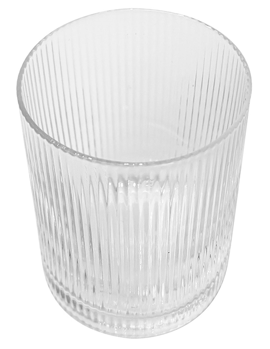 Vaso para agua de vidrio 2