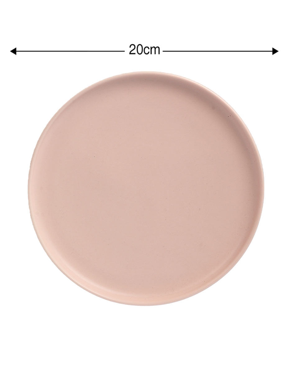 Plato ensalada de porcelana 5
