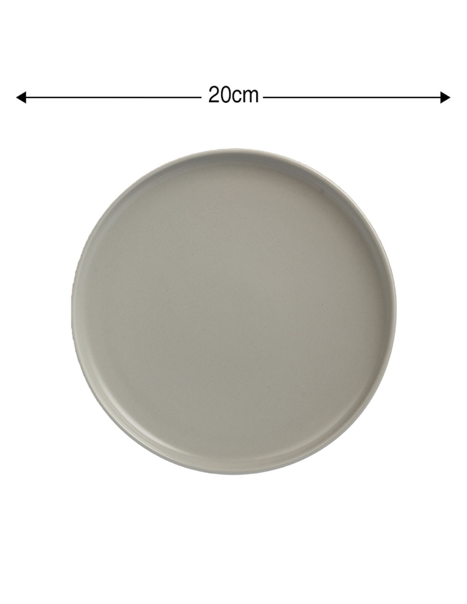 Plato ensalada de porcelana 5