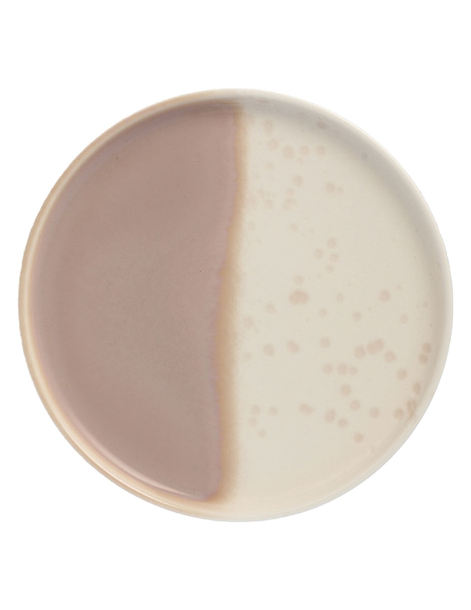 Plato ensalada Oasis Floral de porcelana 2