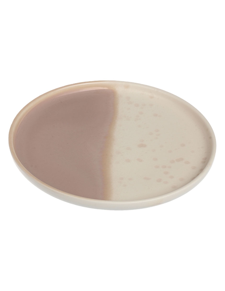 Plato ensalada Oasis Floral de porcelana 3