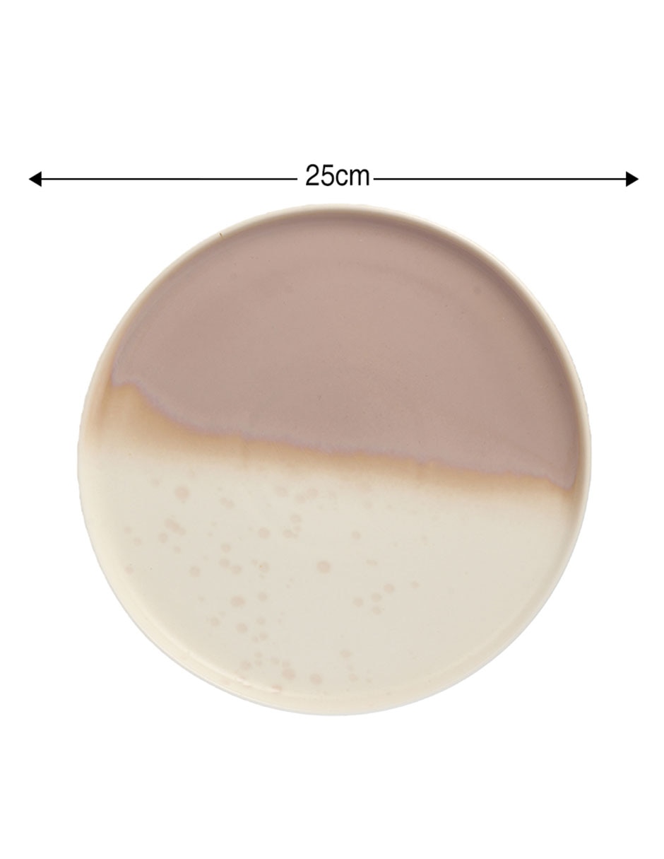 Plato trinche Oasis Floral de porcelana 5