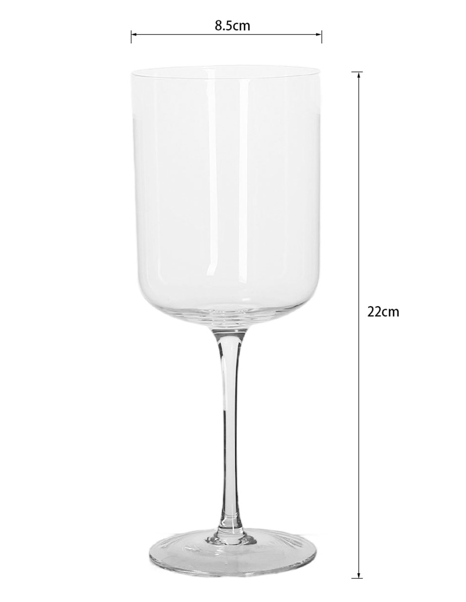 Set de copas universal de vidrio 4 piezas 4