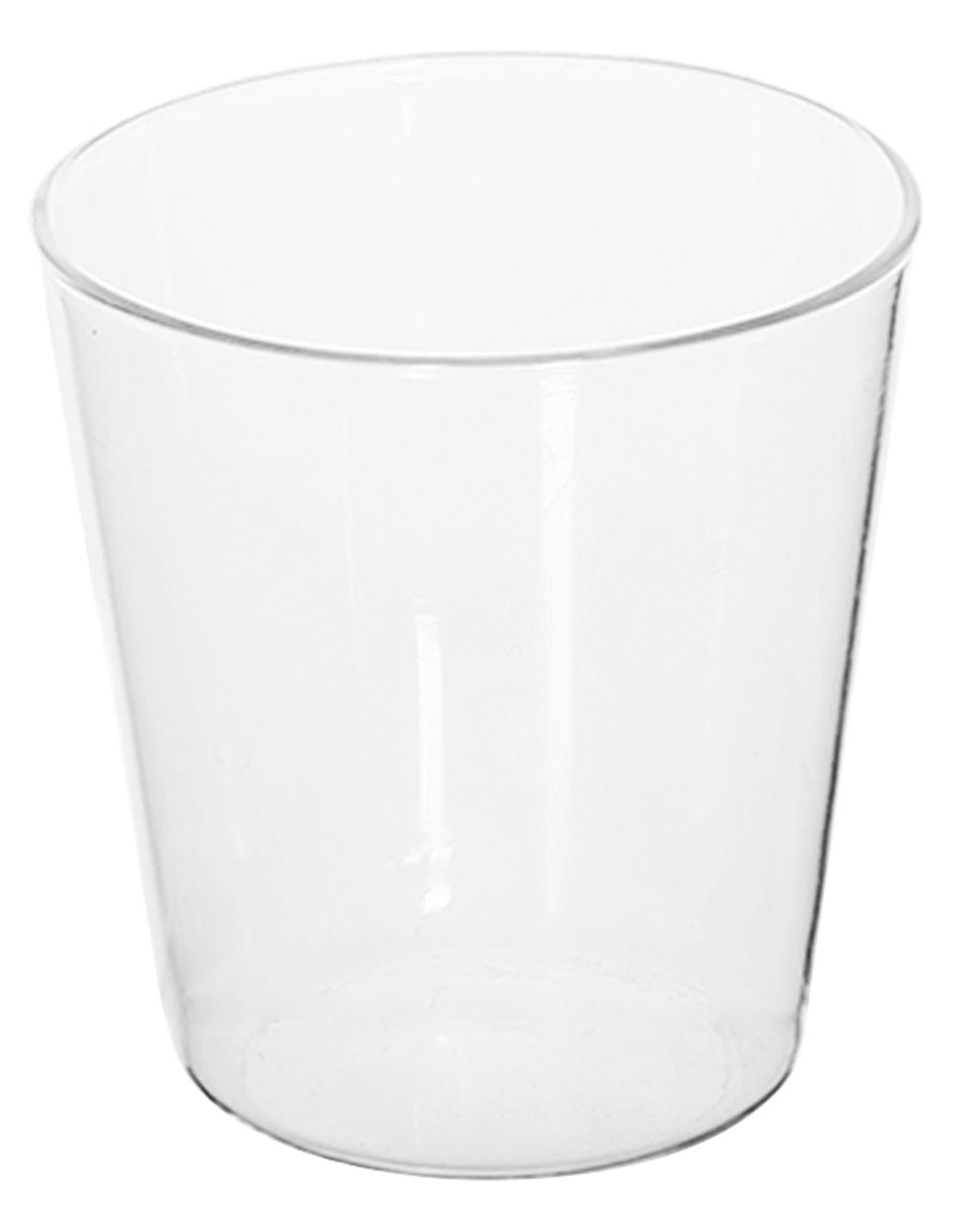 Vaso para agua de vidrio 2