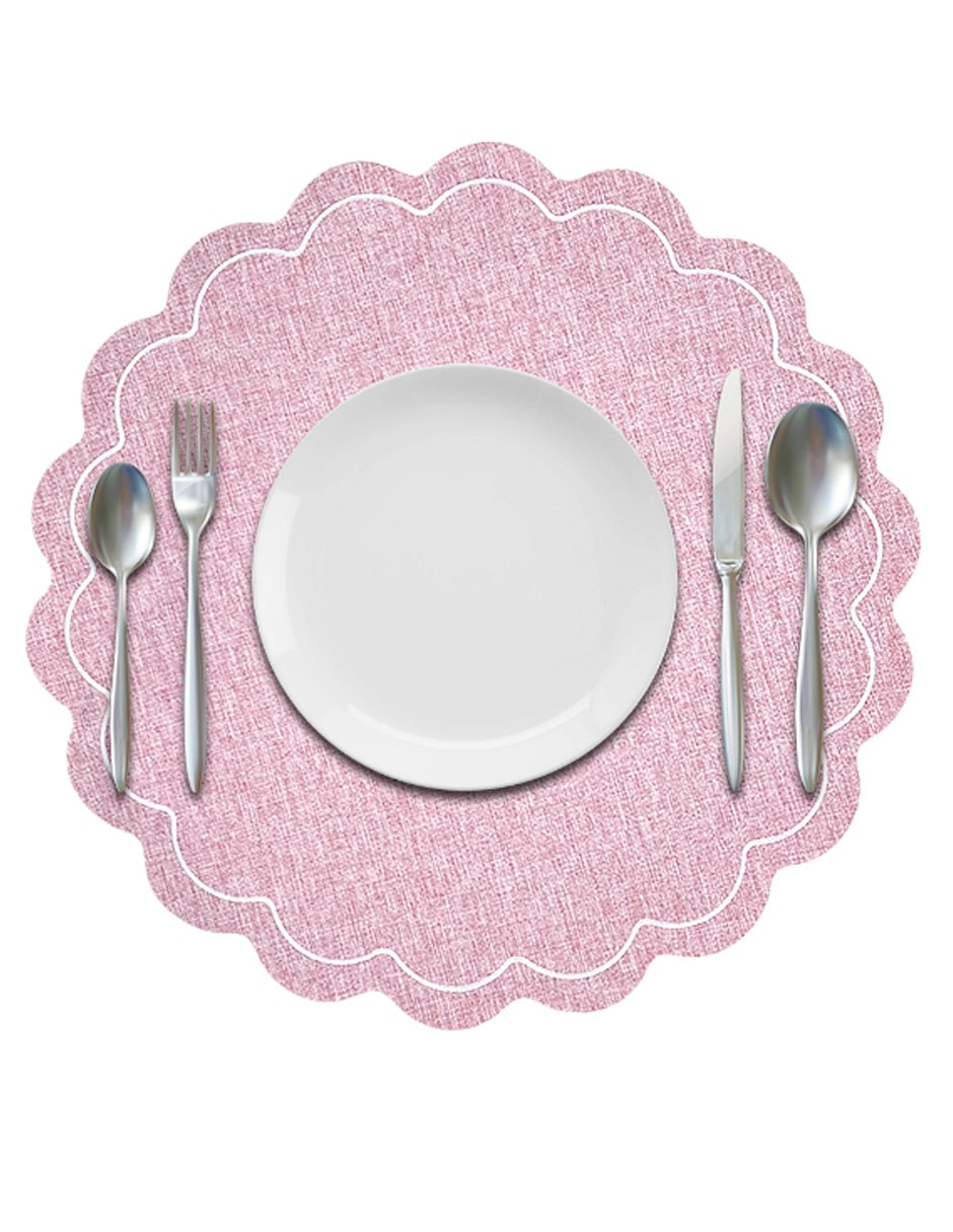 Mantel individual flor Valentine 4