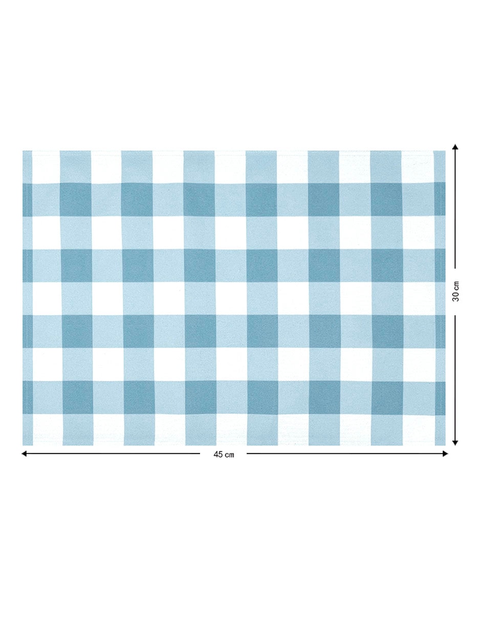 Mantel individual rectangular Pascua 6
