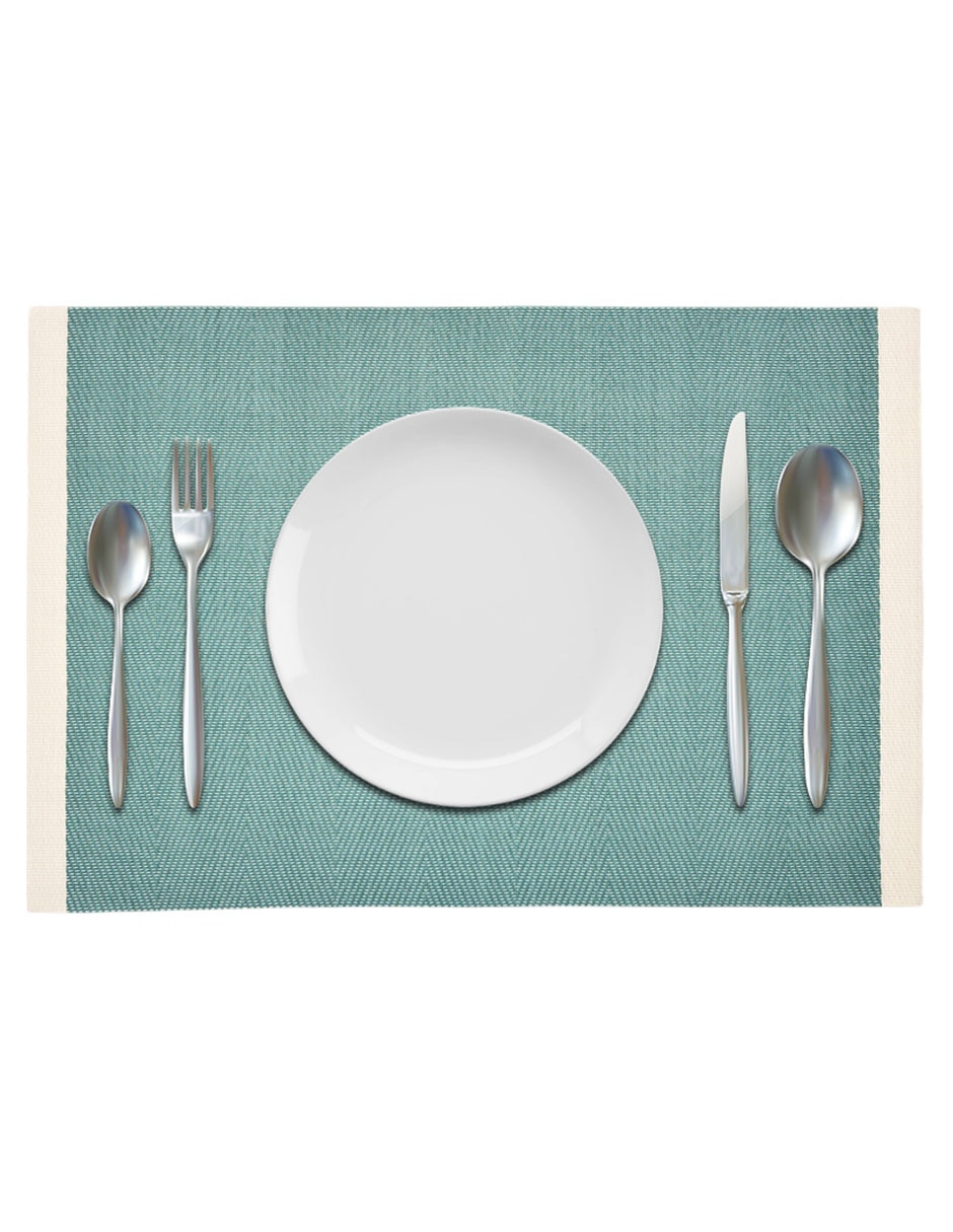 Mantel individual rectangular de PVC 4