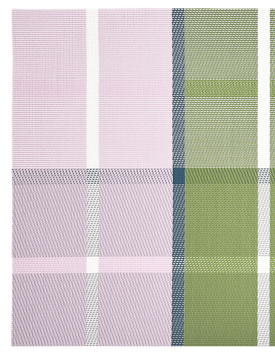 Mantel individual rectangular de plástico 2