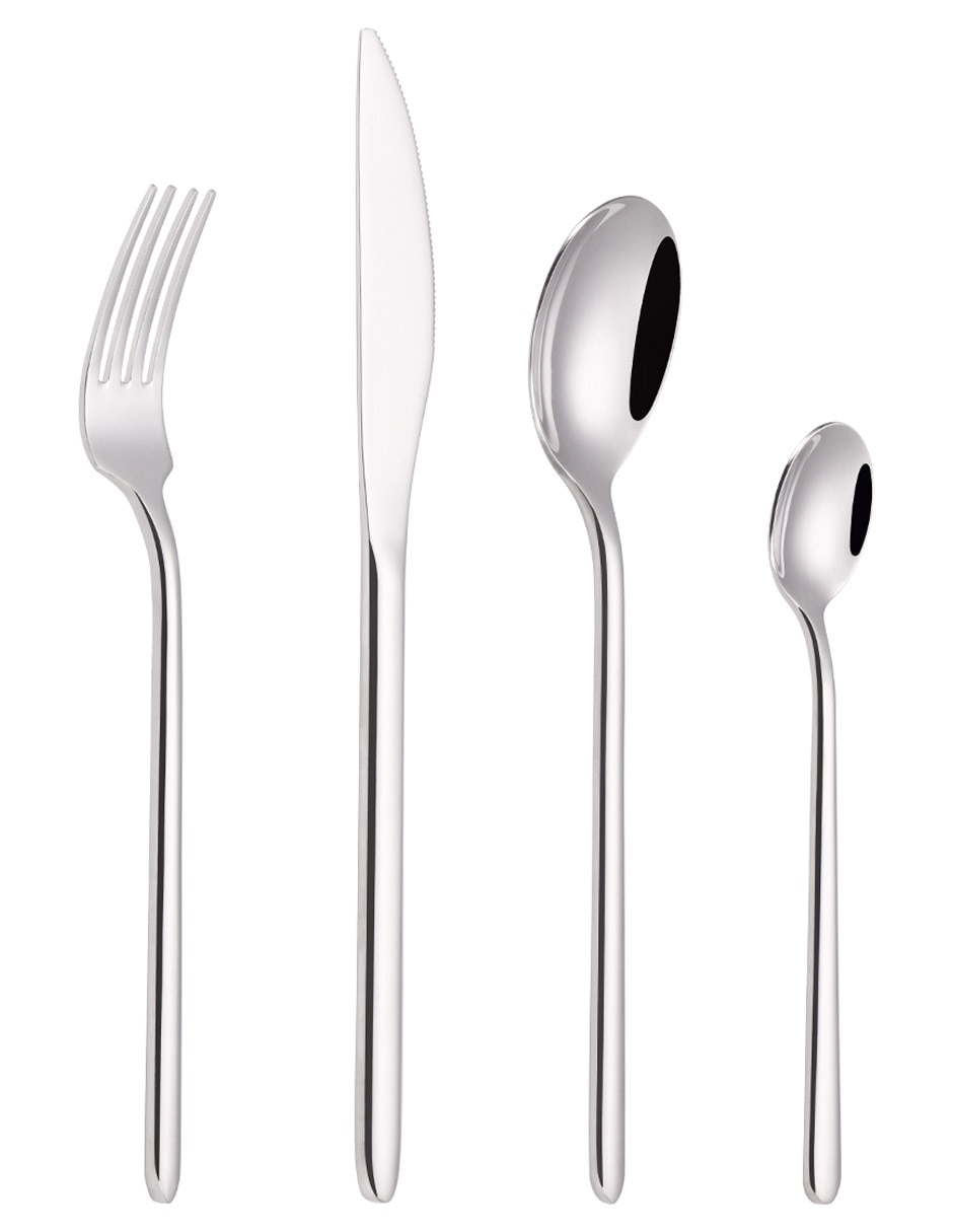 Set cubiertos de acero inoxidable 16 piezas 2