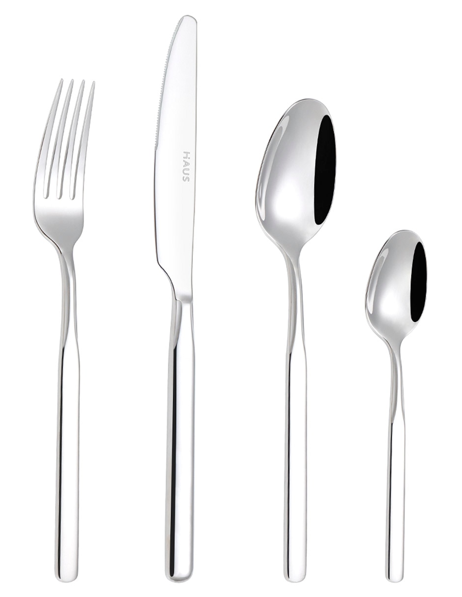 Set cubiertos de acero inoxidable 16 piezas