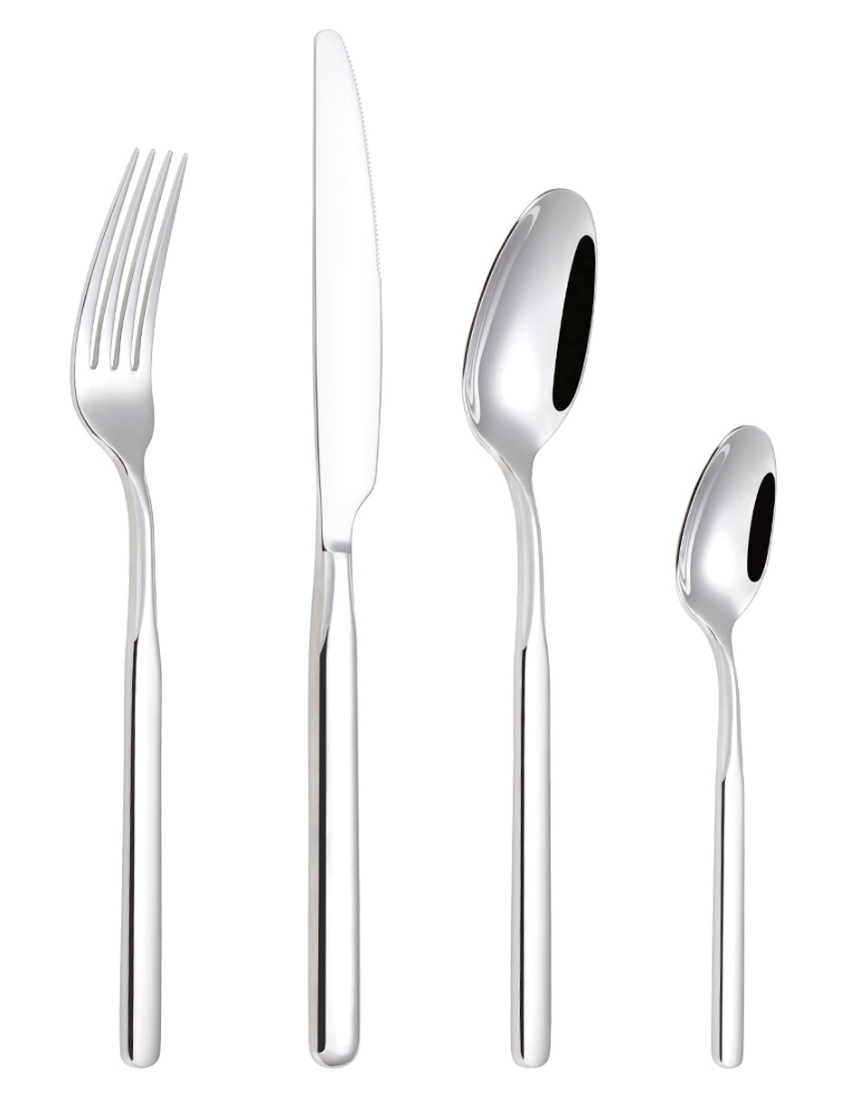 Set cubiertos de acero inoxidable 16 piezas 2